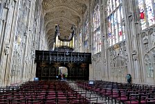 King's College Chapel interior