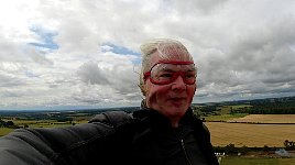 Windy on top of the plane