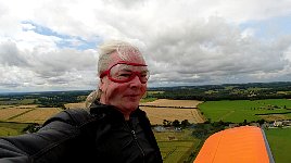 Windy on top of the plane