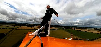 Hands free wind walking