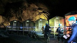 Arrival at Deep Sleep cabins in Wales