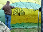 Blowing up the balloon