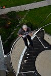 Me abseiling from Euromast