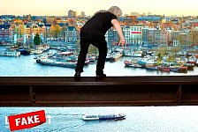 Fake picture from Amsterdam Lookout