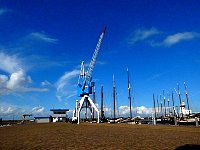 Harbour crane Harlingen