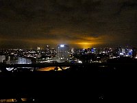 Rotterdam skyline at night