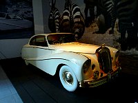 Zebra daimler at Louwman Museum