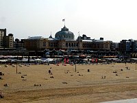 Scheveningen Pier pavillion view