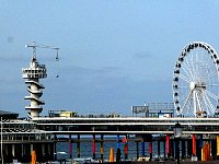 Bungee Jumper at Scheveningen Pier