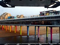 Scheveningen in afternoon sun seen from Ferris wheel