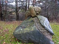 Sculpture at Vilnoja Sculpture Park