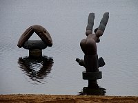 Sculpture at Vilnoja Sculpture Park