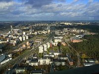 View from Vilnius TV Tower