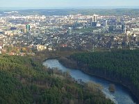 View from Vilnius TV Tower