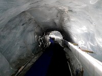 Ice cave at Klein Matterhorn
