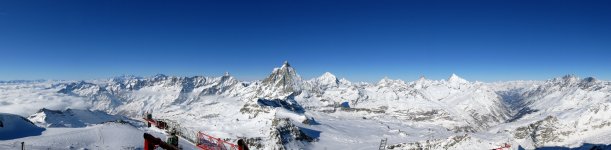 Klein Matterhorn panorama