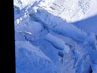 Glacier crevasses on Klein Matterhorn