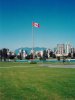 Flag at Vanier Park, Vancouver