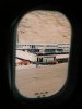 View at hotel/airport in Kangerlussuaq from Concorde window