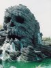 Skull waterfall