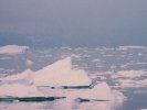 Icebergs at coast at Ilulissat, Greenland