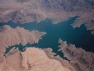 Fractal landscape at Lake Mead