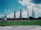 Rocket park at Cape Canaveral