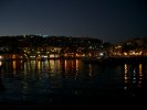 Mikrolimano at night
