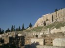 Parthenon seen from Theater of Dionysos