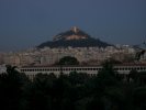 Lycabettus behind Attalos Stoa
