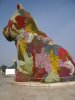 Flower covered 'Puppy' outside Guggenheim Museum