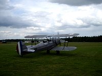 Stampe SV-4 on a rainy day