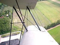 View from biplane