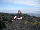 Me and the cliffs on Snæfellsbær coast