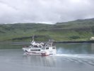 Whale watching ship