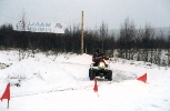 [Four wheel driving on the snown, December 1997]