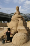 Sand festival, Berlin, 2005