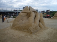 Sand festival, Berlin, 2007