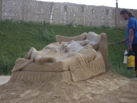 Sand festival, Berlin, 2007