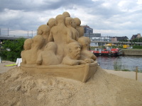 Sand festival, Berlin, 2007