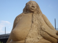 Sand festival, Berlin, 2007