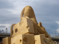 Sand festival, Berlin, 2007