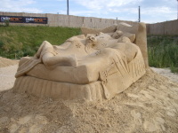 Sand festival, Berlin, 2007