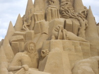 Sand sculpture, Berlin 2007