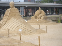 Sand festival, Berlin, 2007