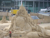 Sand festival, Berlin, 2007