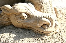 Sand sculpture, Berlin 2009