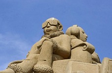 Sand sculpture, Berlin 2010