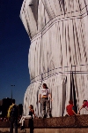 [Wrapped Reichstag, Berlin, July 1995]
