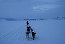 Blue hour, Sassendalen, Svalbard